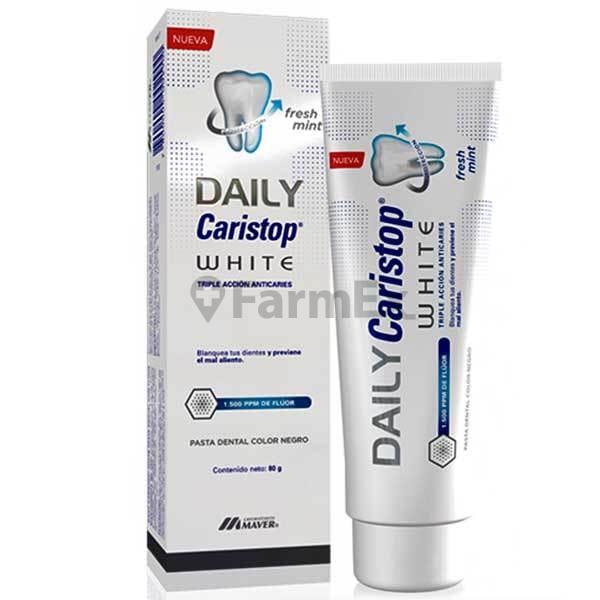 Pasta dental Daily Caristop White x 80 g MAVER